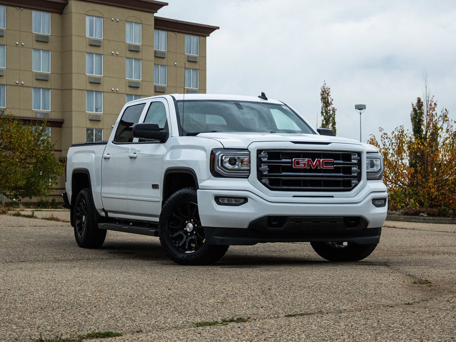 2017 GMC Sierra 1500 SLT All Terrain 5.3L | Tonneau Cover White