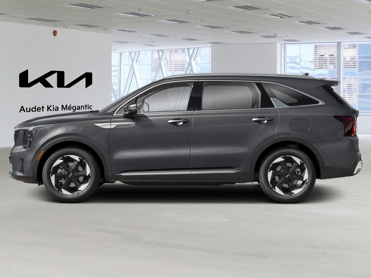Kia Sorento hybride 2026 Gris interstellaire Nantes - photo #2