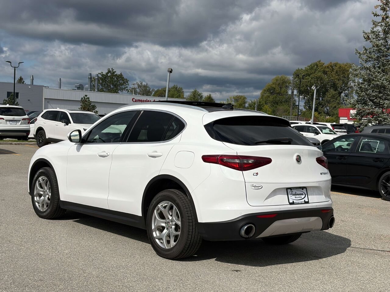 Alfa Romeo Stelvio Sprint 2021 Blanc Gatineau - photo #3