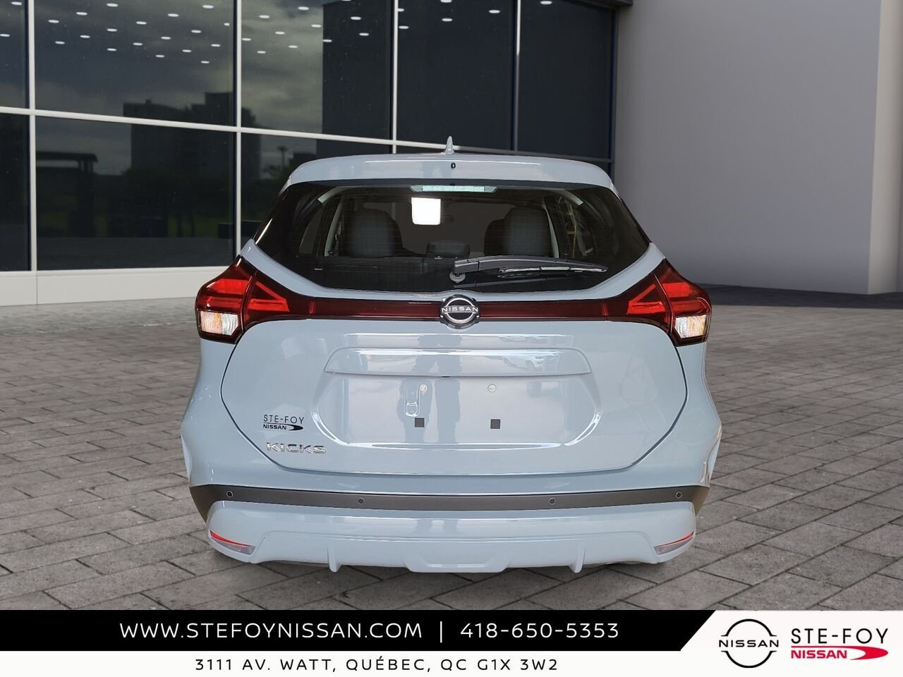 Nissan Kicks S TA 2024 Gris Ste-Foy - photo #2