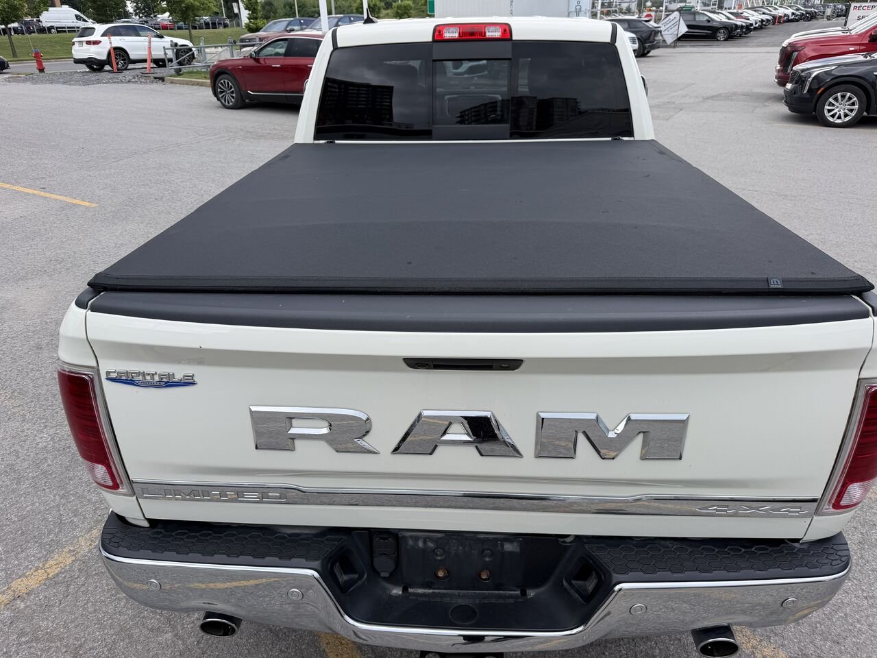 Ram 1500 *DIESEL* LIMITED CREW CAB 2018 Blanc Laval - photo #13