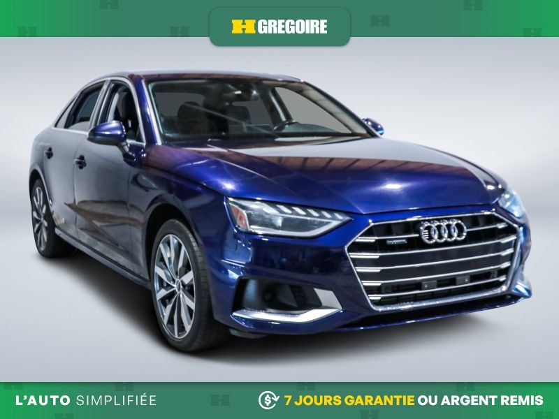 2021 Audi A4 Blue Saint-Eustache - photo #0