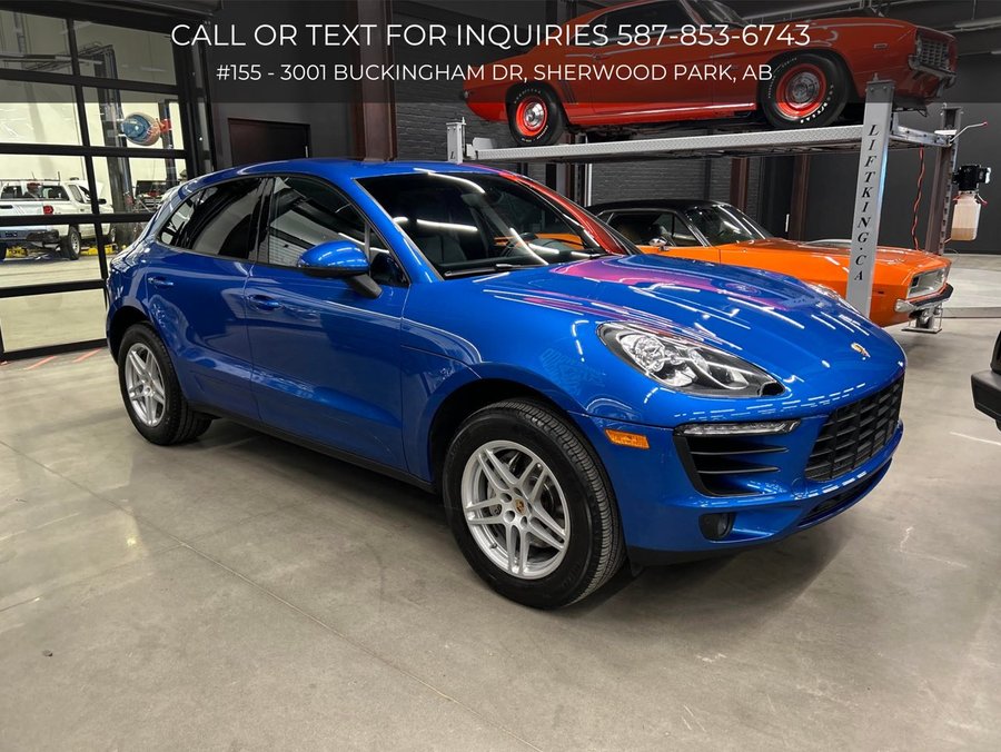2015 Porsche Macan S Blue