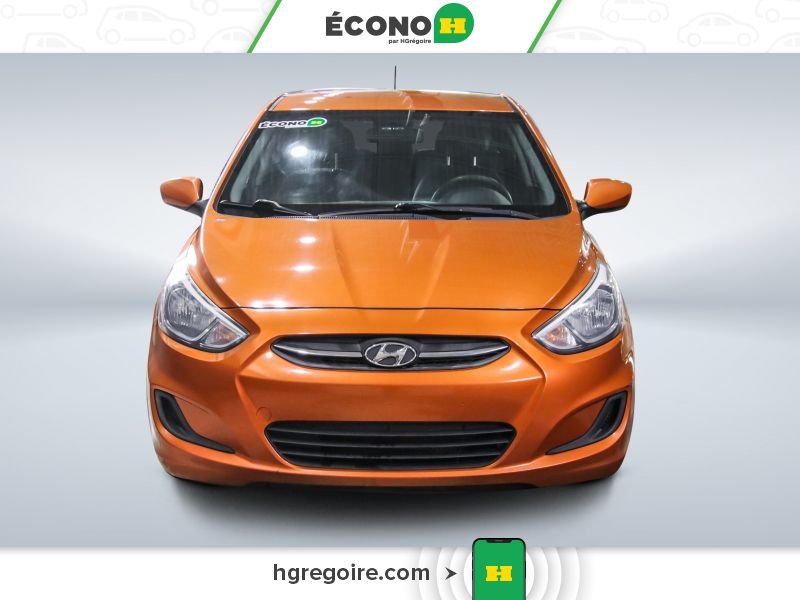 2016 Hyundai Accent GL GR ÉLEC A/C BLUETOOTH Orange
