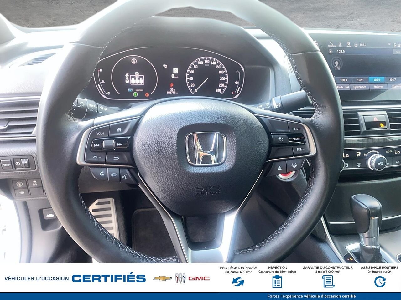 2022 HONDA ACCORD SE SE CVT White Montmagny - photo #10