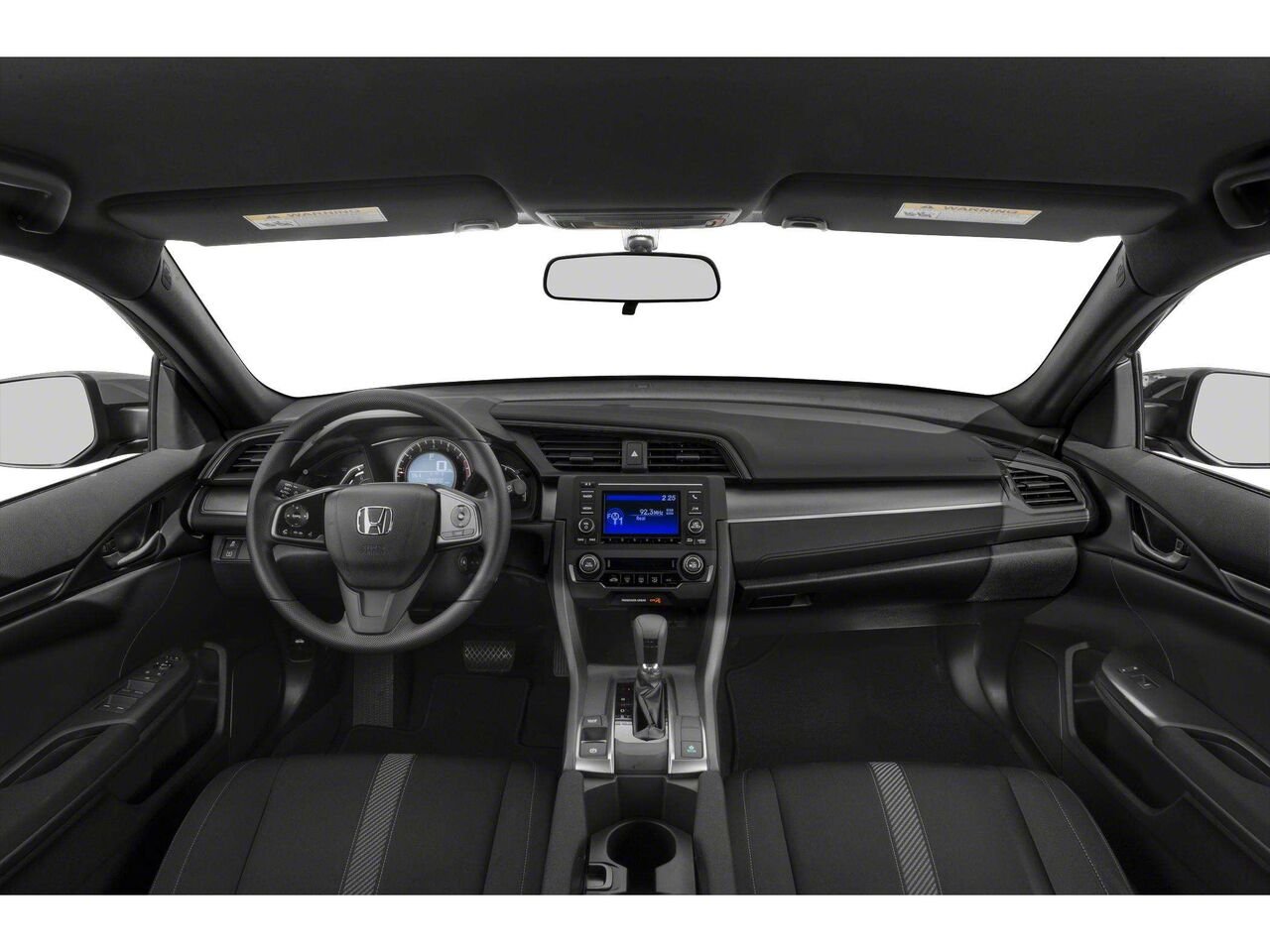 Honda Civic LX 2018 Gris Gatineau - photo #4