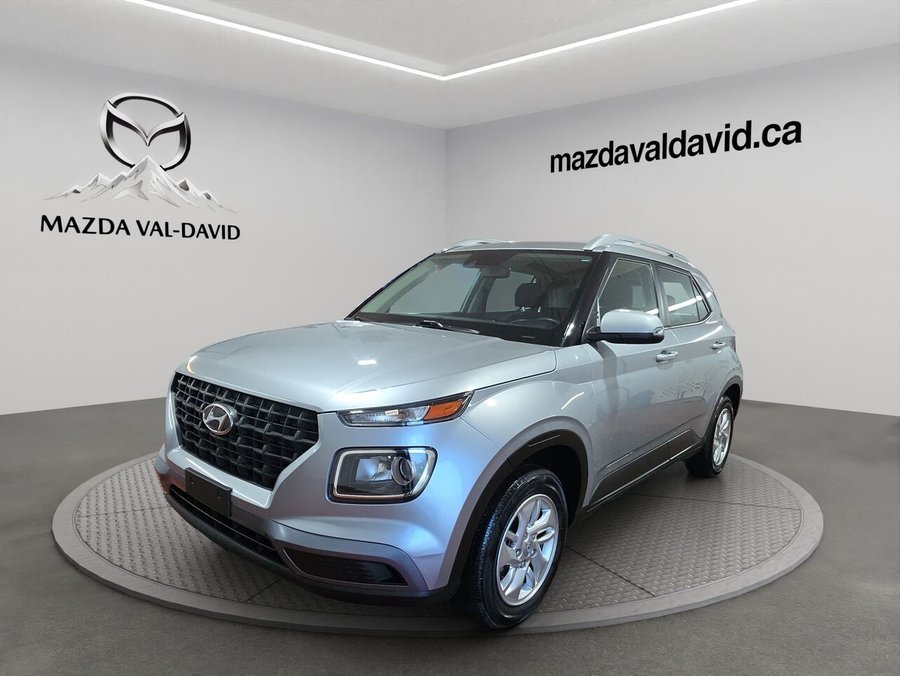 Hyundai Venue Preferred IVT, volant chauffant, commande audio au volant, Apple Carplay 2021 Argent