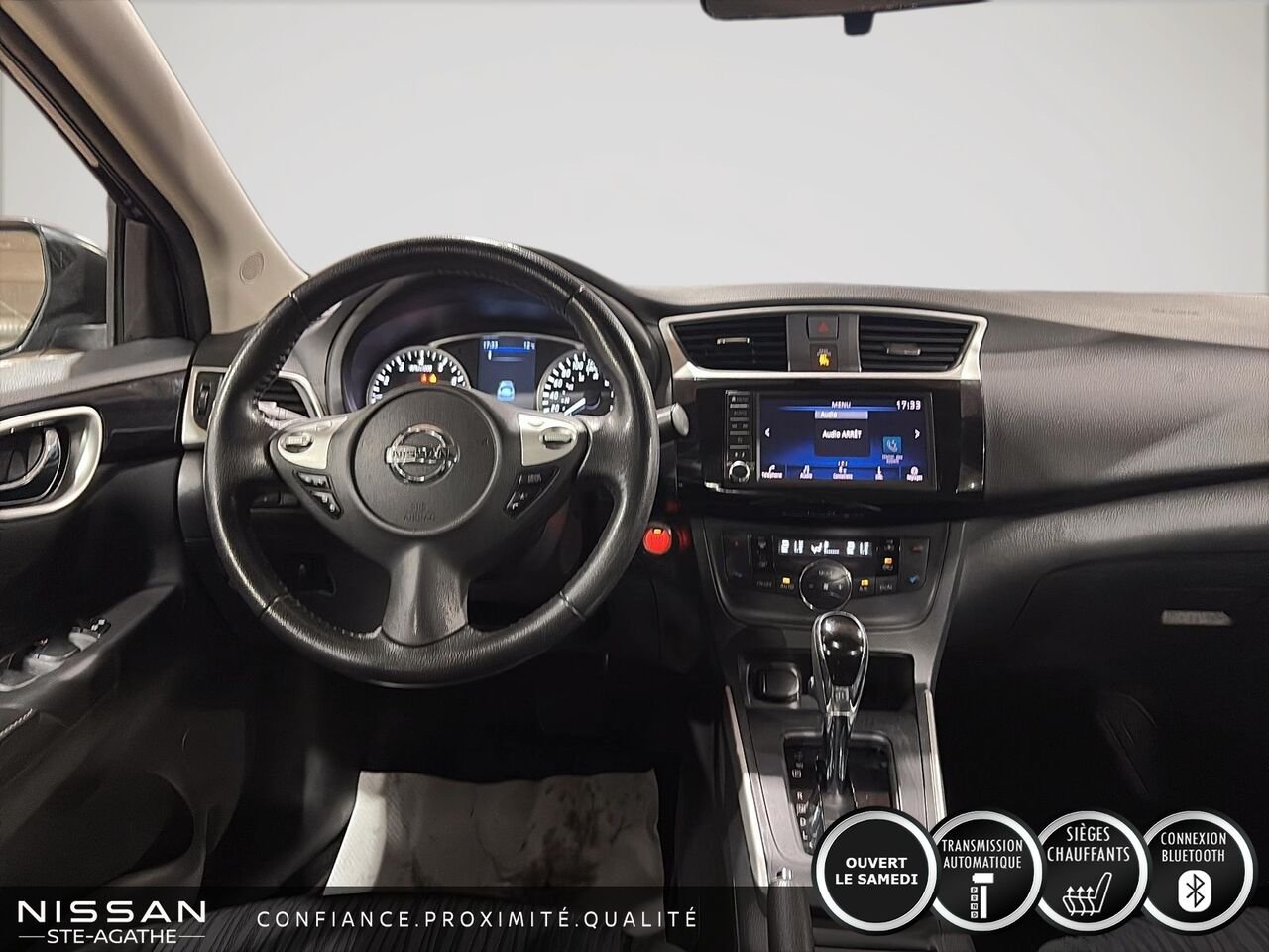 2019 Nissan Sentra SV | AUTOMATIQUE | CLIMATISATION | GROUPE ÉLECTRIQUE | 110 719 KM Blue Saint-Jérôme - photo #9