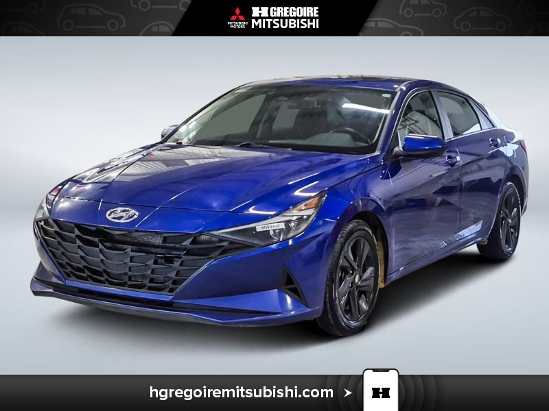 Hyundai Elantra MW4498 | Preferred *Mags *Caméra *Toit *Carplay 2021 Bleu Laval - photo #4
