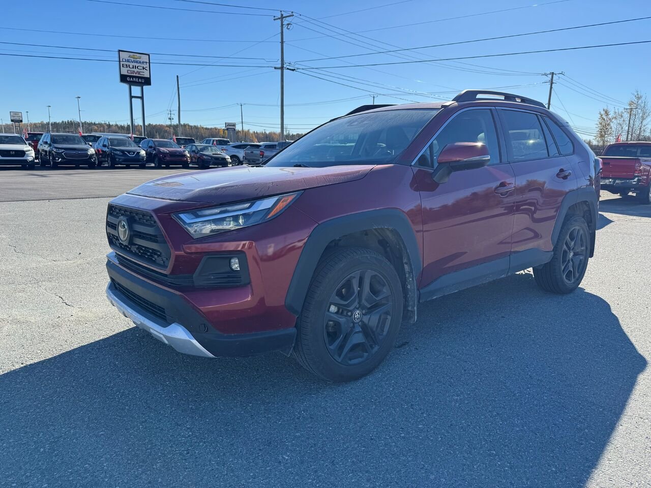2022 Toyota RAV4 Trail TI Red Val-d'Or - photo #0