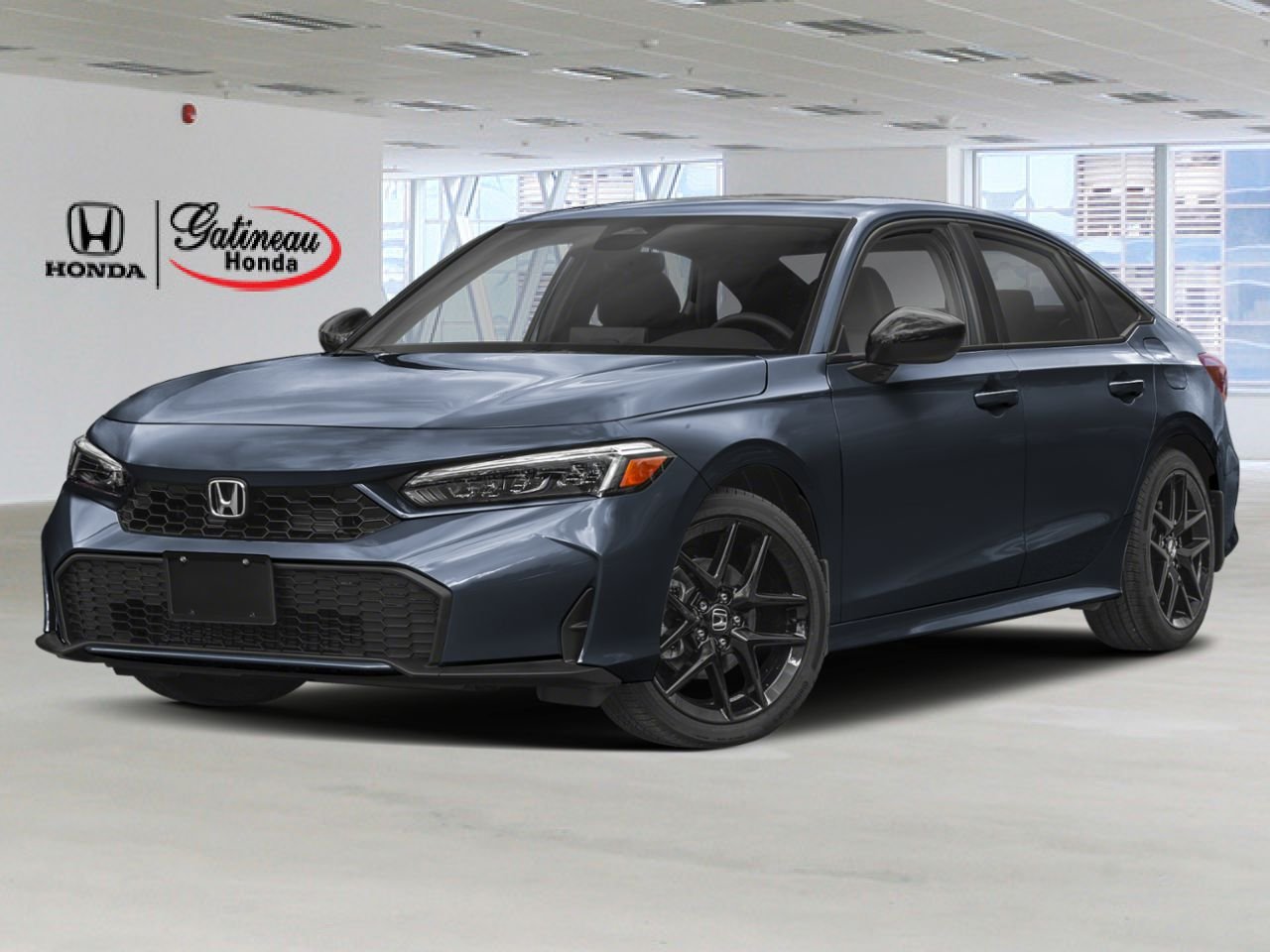 2026 Honda Civic hybride berline Sport eCVT gray Gatineau - photo #0