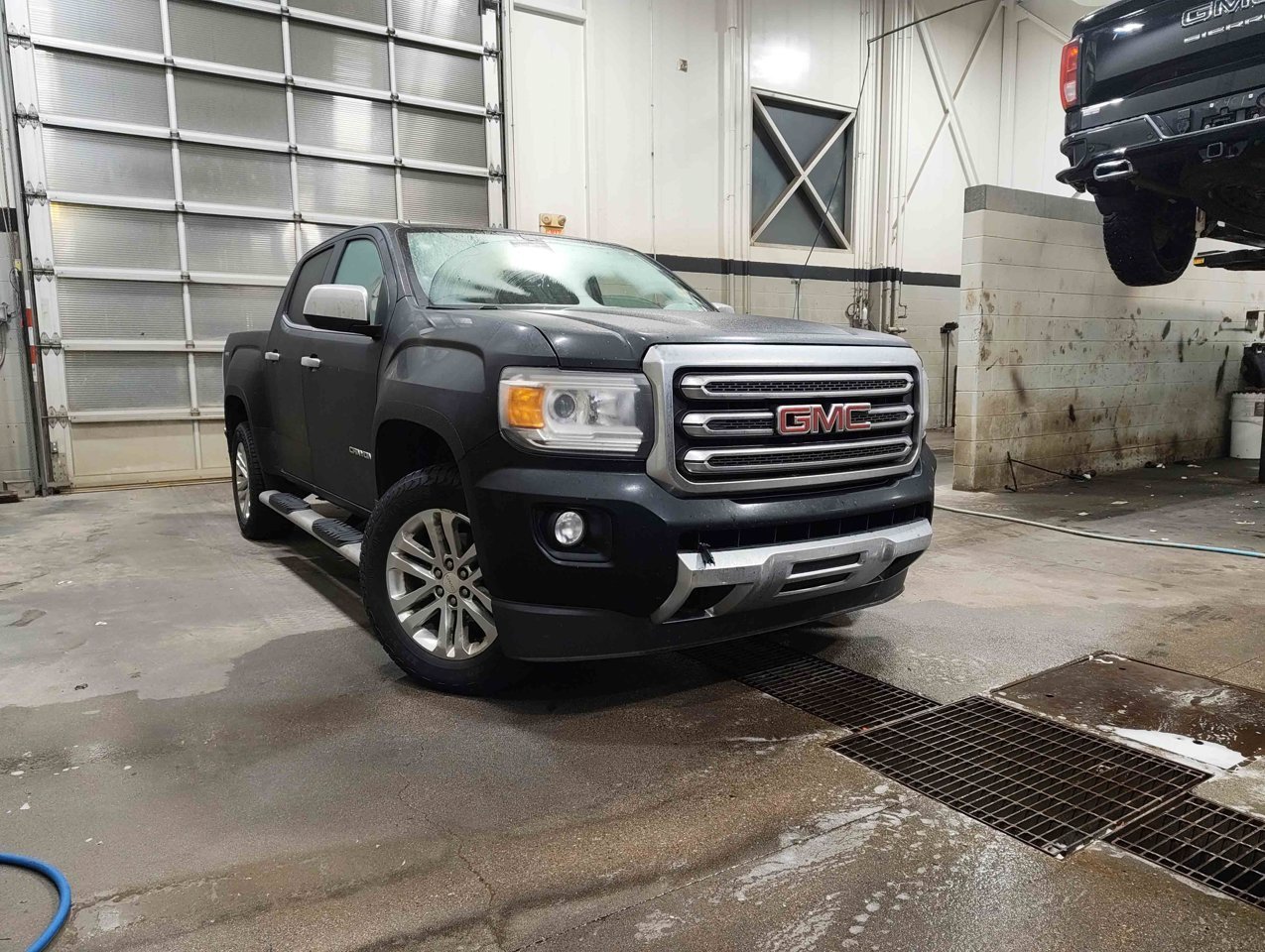 2015 GMC Canyon 4WD Crew Cab 128.3 SLT Black Sherwood Park - photo #1