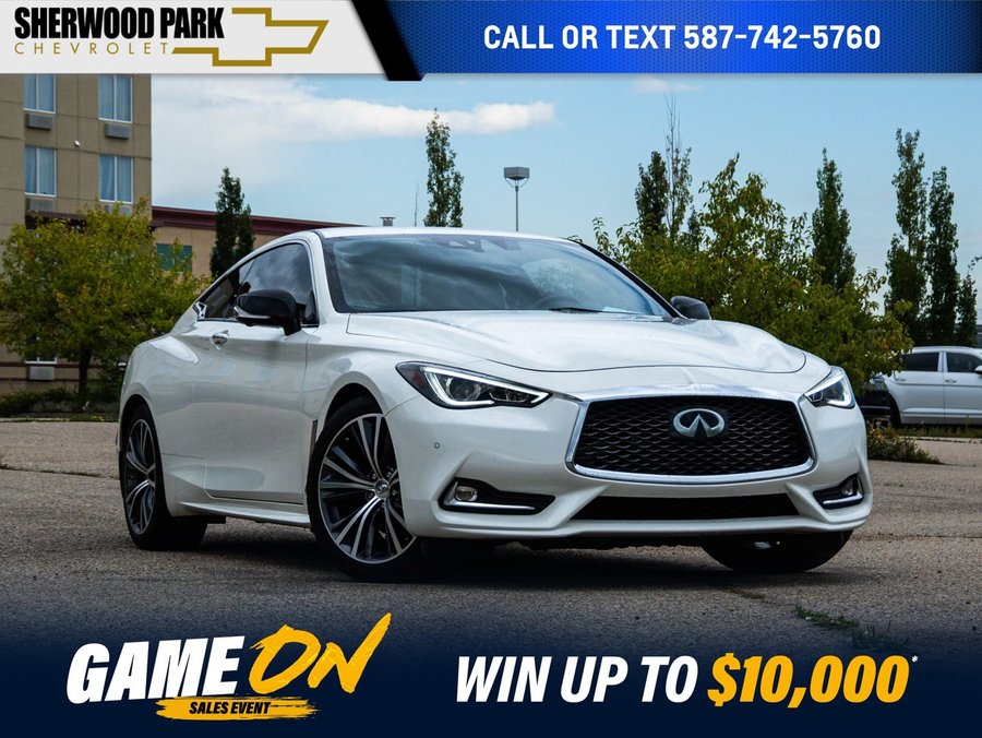 2017 INFINITI Q60 2017 White