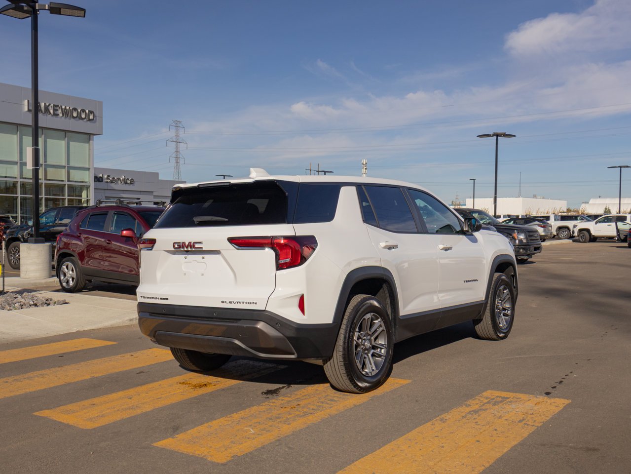 2026 GMC Terrain AWD 4dr Elevation White Sherwood Park - photo #9