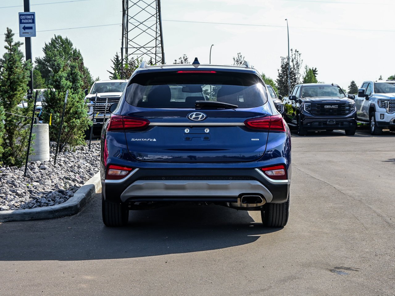 2019 Hyundai Santa Fe 2.4L Preferred AWD Blue Sherwood Park - photo #11