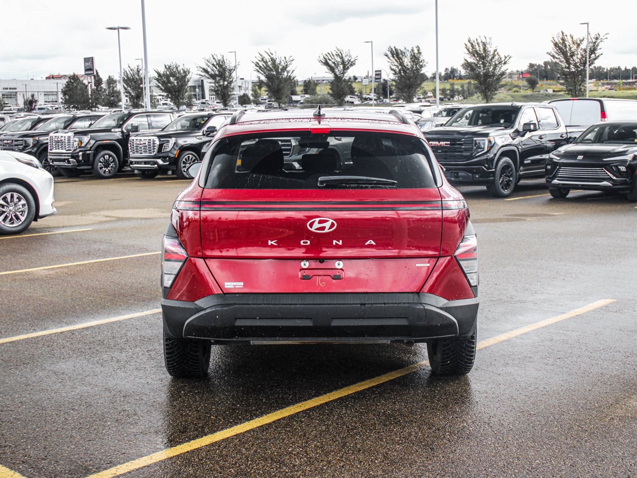 2024 Hyundai Kona 2.0L Preferred AWD Red Sherwood Park - photo #6