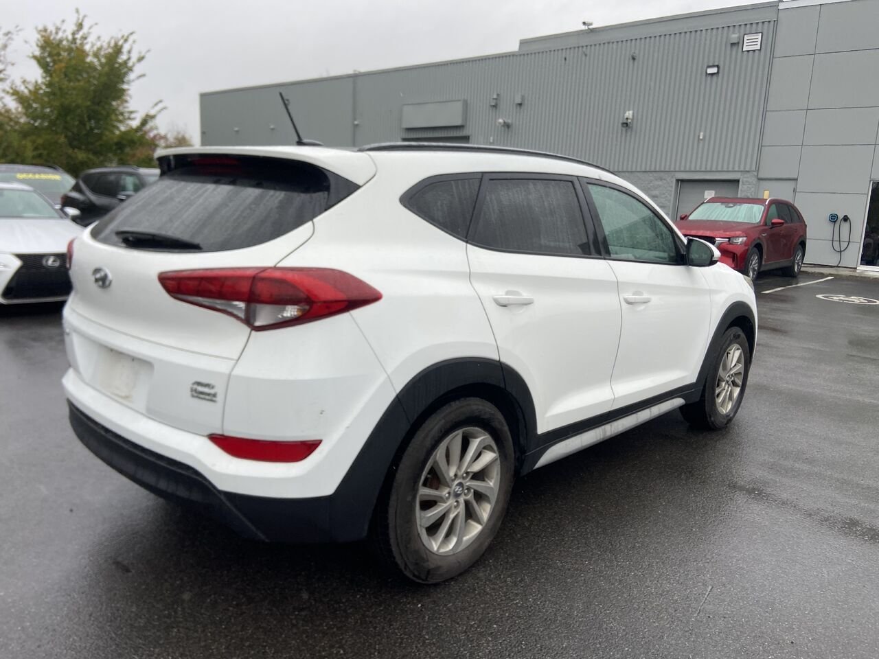 2017 Hyundai Tucson White Ste-Agathe des Monts - photo #4