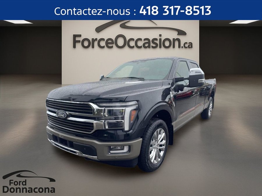 Ford F-150 King Ranch cabine SuperCrew 4RM caisse de 6,5 pi 2025 Noir
