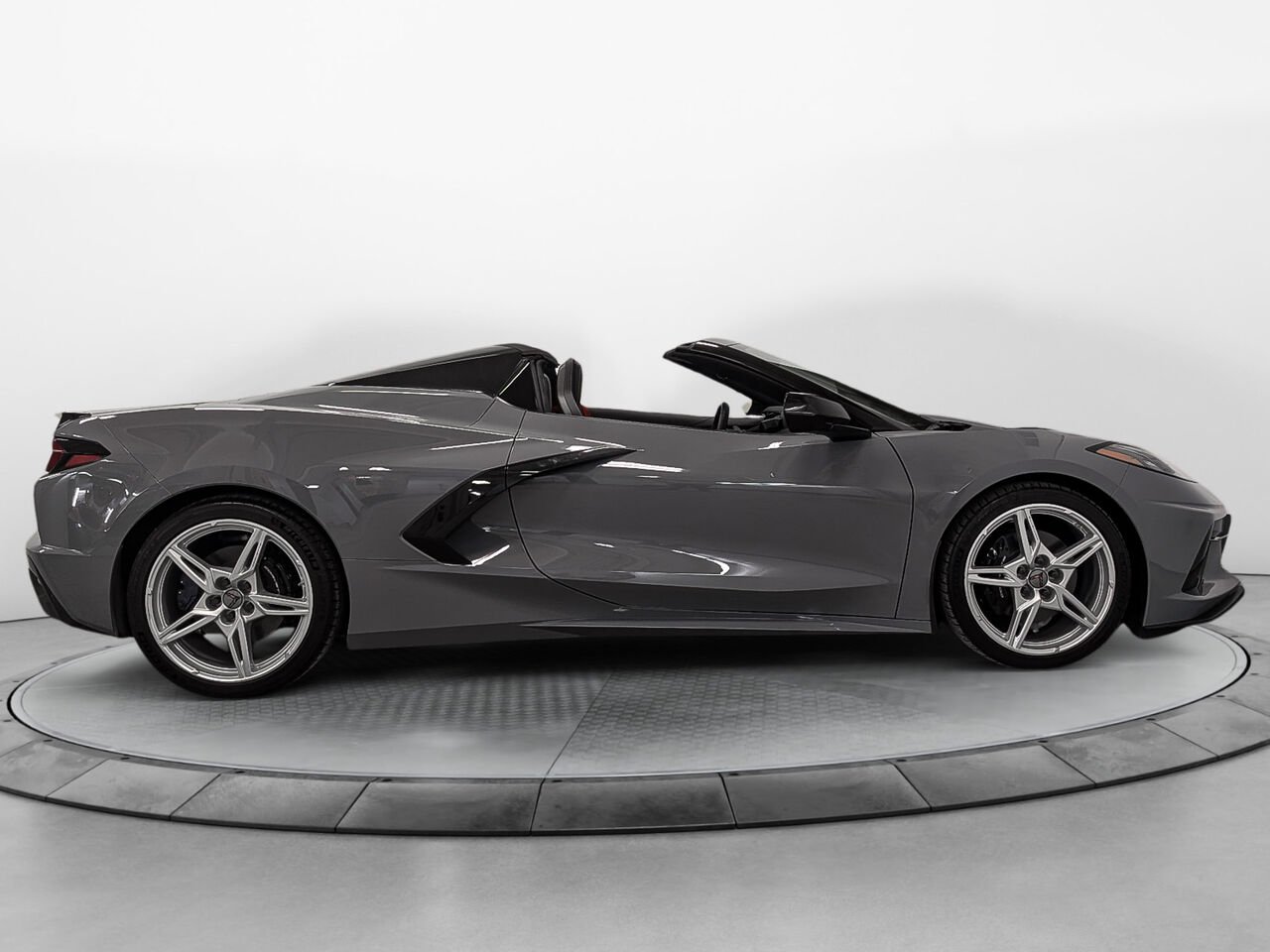 CHEVROLET CORVETTE STINGRAY CABRIOLET Exhaust Performance Suspension Active Bas Km 2024 Gris Sherbrooke - photo #7