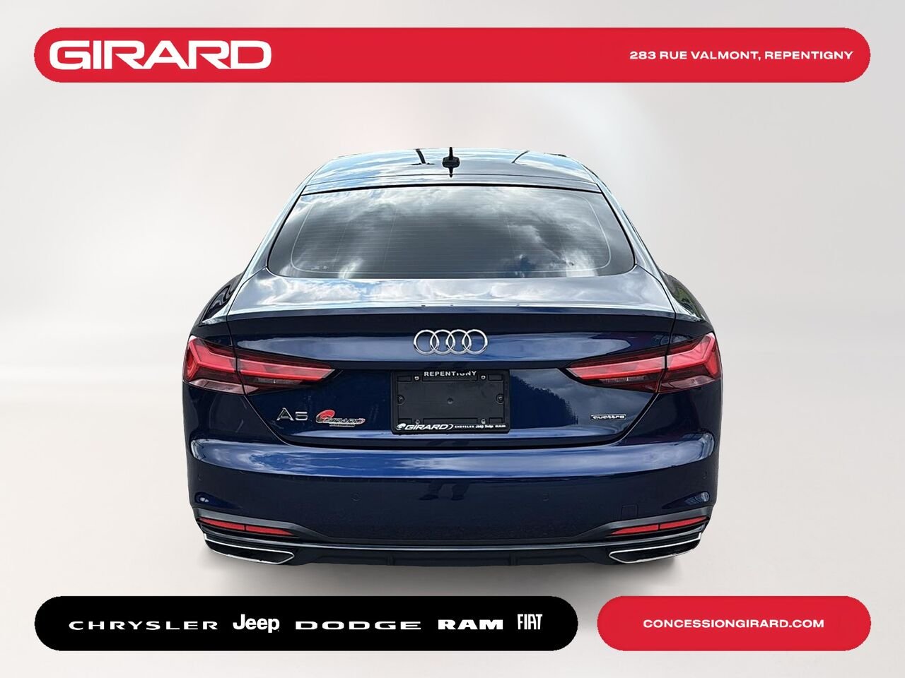 2024 AUDI A5 SPORTBACK Blue Repentigny - photo #6
