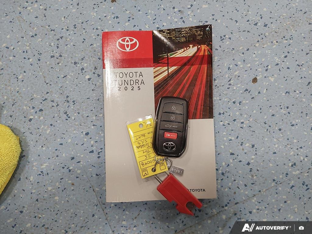 2025 Toyota Tundra S2500048 | Double Cab SR5 White Edmonton - photo #9