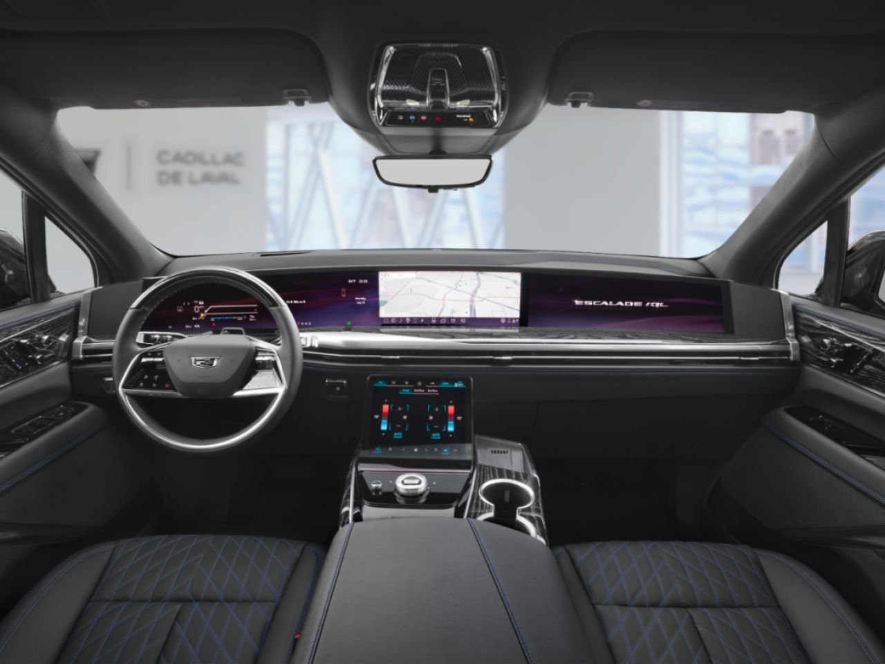 CADILLAC Escalade IQL ESCALADE IQL ELECTRIC PREMIUM SPORT AWD (1SG) 2026 Noir corbeau Laval - photo #9