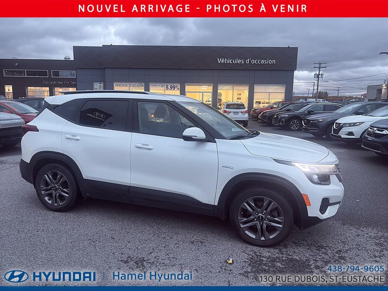 Kia Seltos 2022 Blanc Saint-Eustache - photo #0