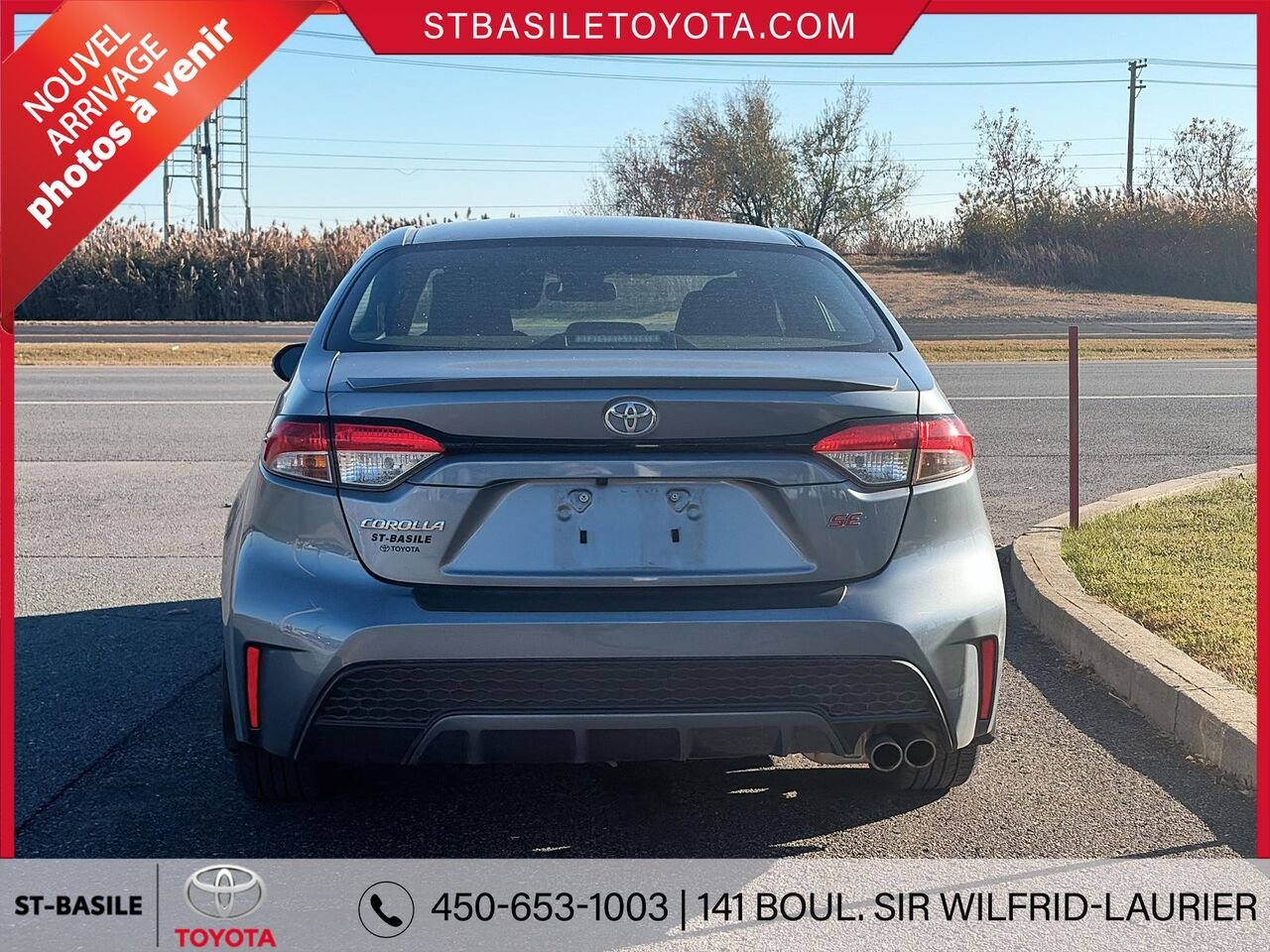 TOYOTA COROLLA 2022 Bleu Saint-Basile-le-Grand - photo #2