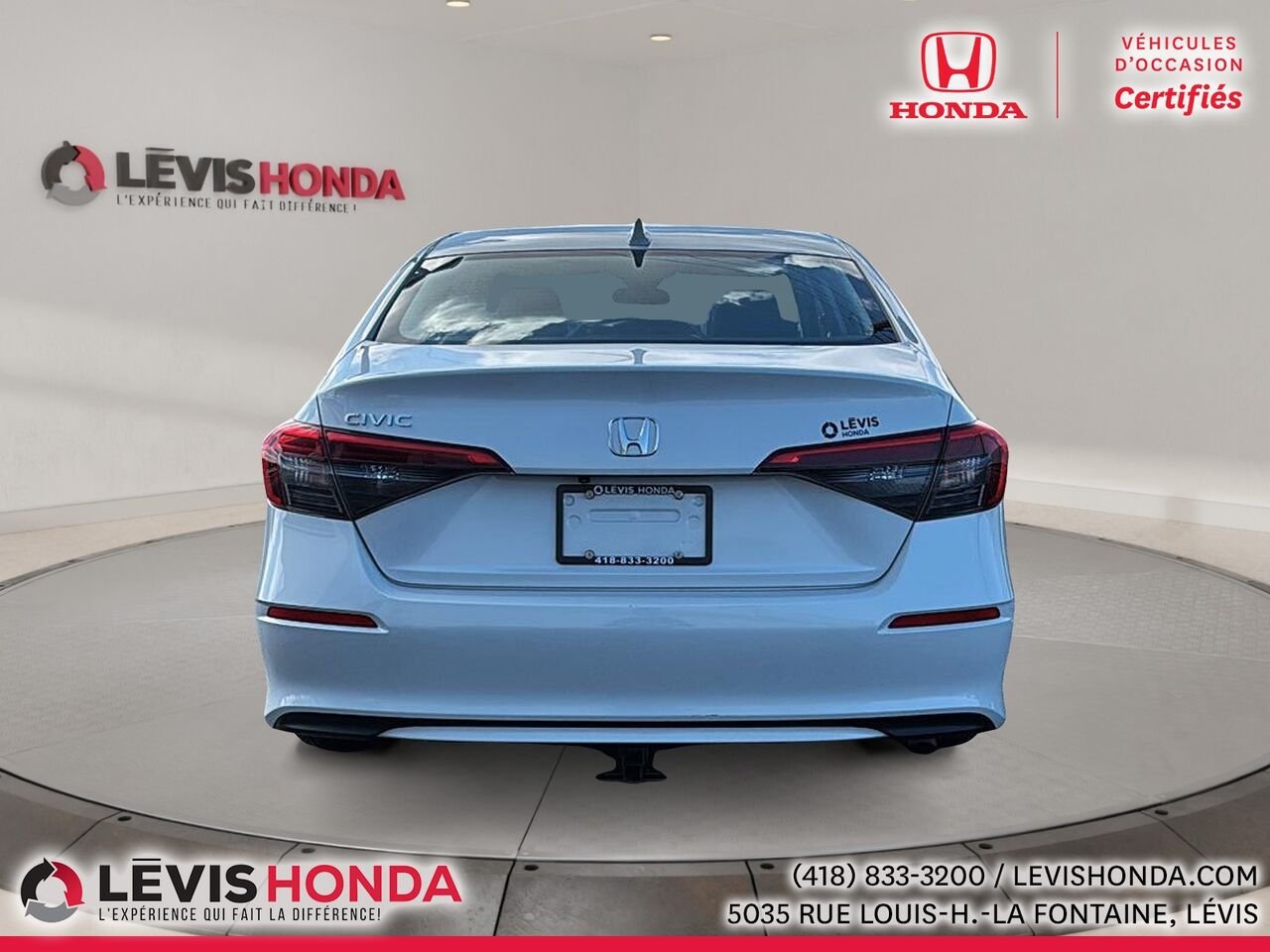2024 Honda Civic EX EX CVT White Lévis - photo #10