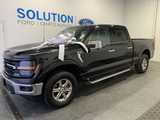 2024 Ford F-150 XLT cabine SuperCrew 4RM caisse de 6,5 pi Black