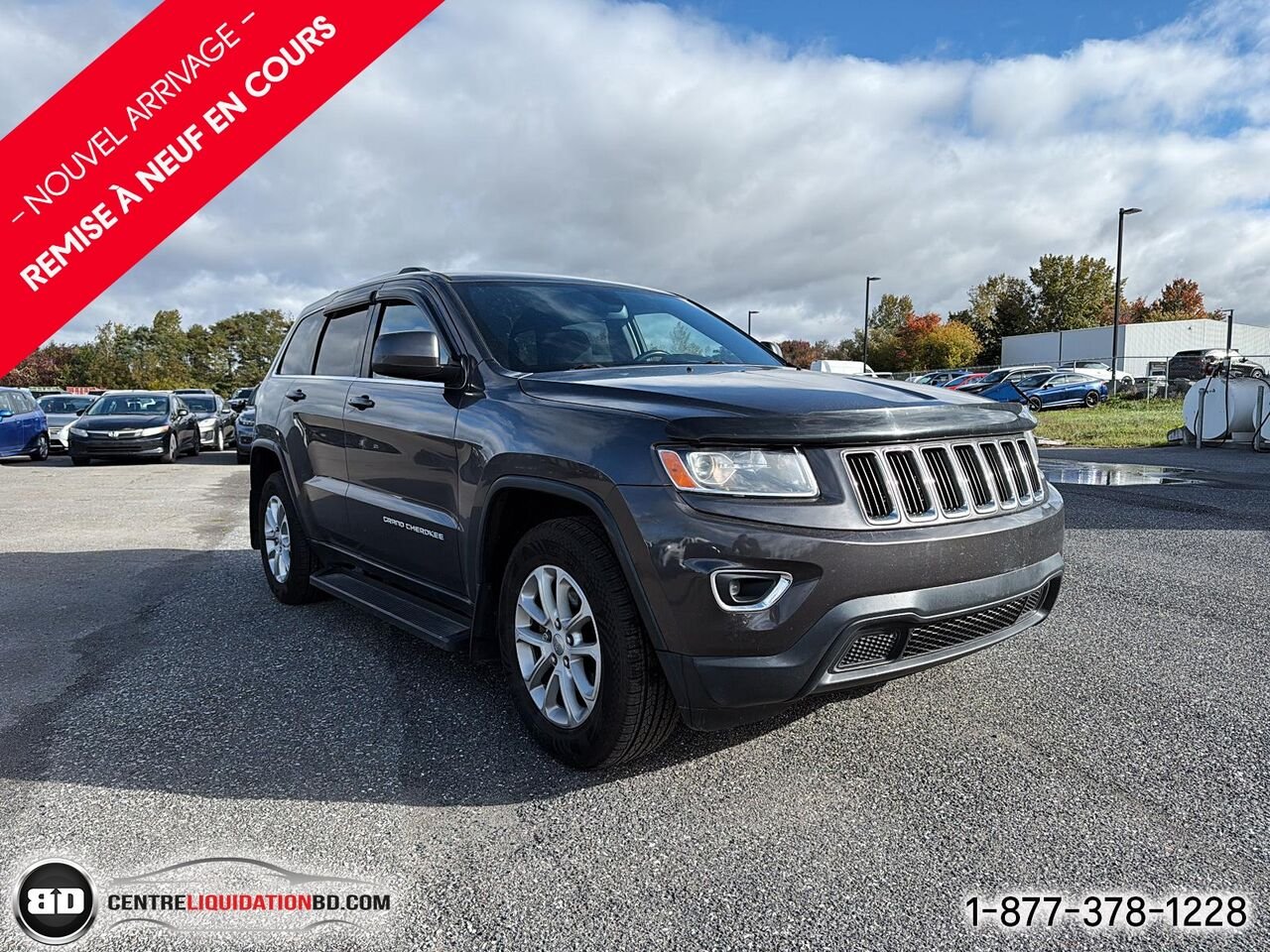 Jeep Grand Cherokee Laredo 4X4 | BD0446 2016 Gris Granby - photo #2