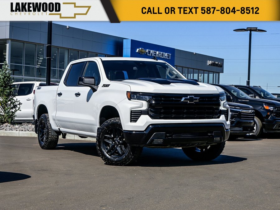 2025 Chevrolet Silverado 1500 LT Trail Boss 6.2L Z71 | Power Sunroof White