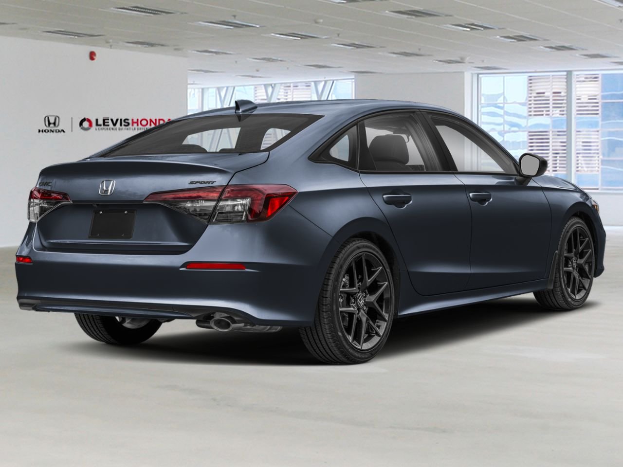 2026 HONDA Civic Sedan Sport CVT Meteoroid Grey Metallic Lévis - photo #1