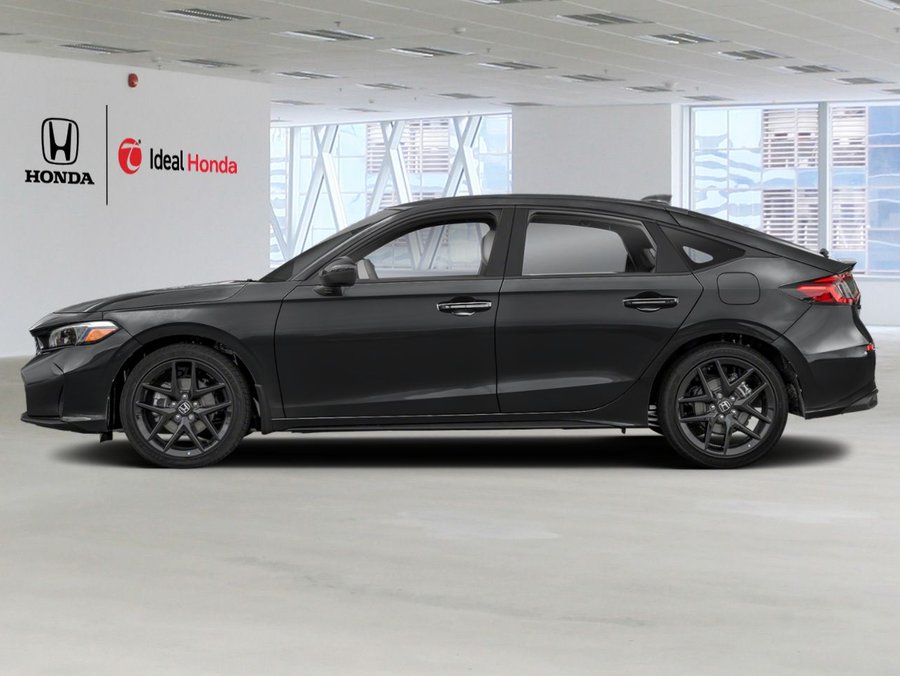 2026 HONDA Civic Hatchback Hybrid SPORT Crystal Black Pearl