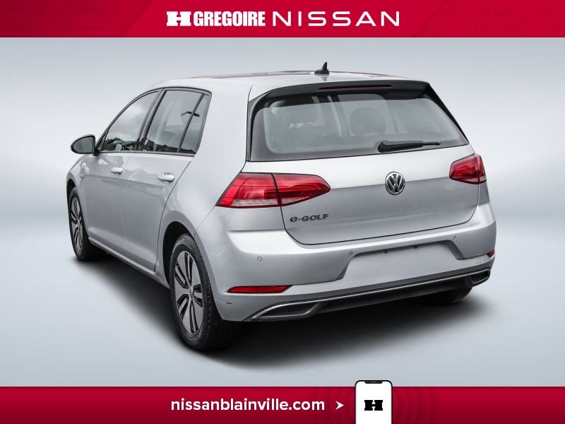 2019 Volkswagen e-Golf Silver Blainville - photo #5