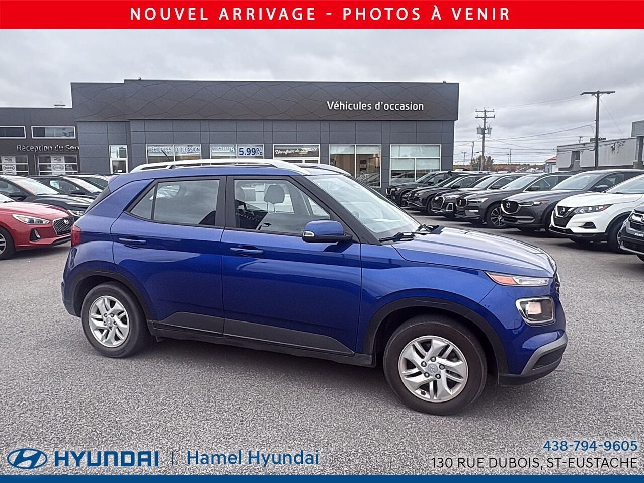 Hyundai Venue 2023 Bleu Saint-Eustache - photo #0