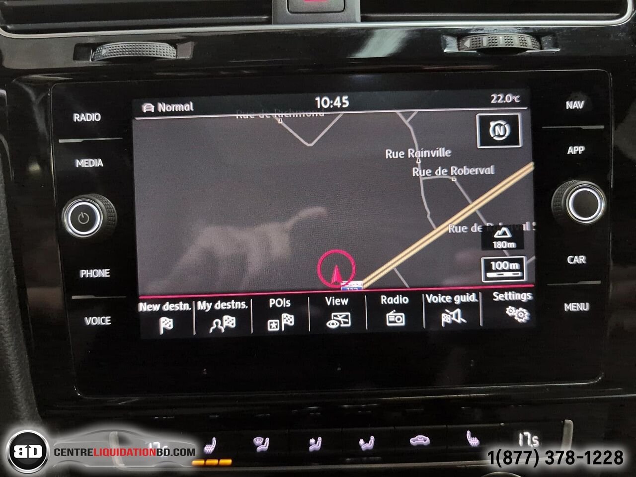 Volkswagen Golf GTI Autobahn transmission automatique | BD0380 2019 Noir Granby - photo #23