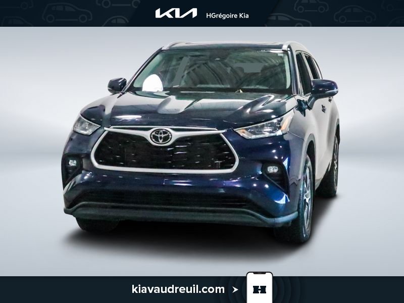Toyota Highlander 2022 Bleu Laval - photo #3
