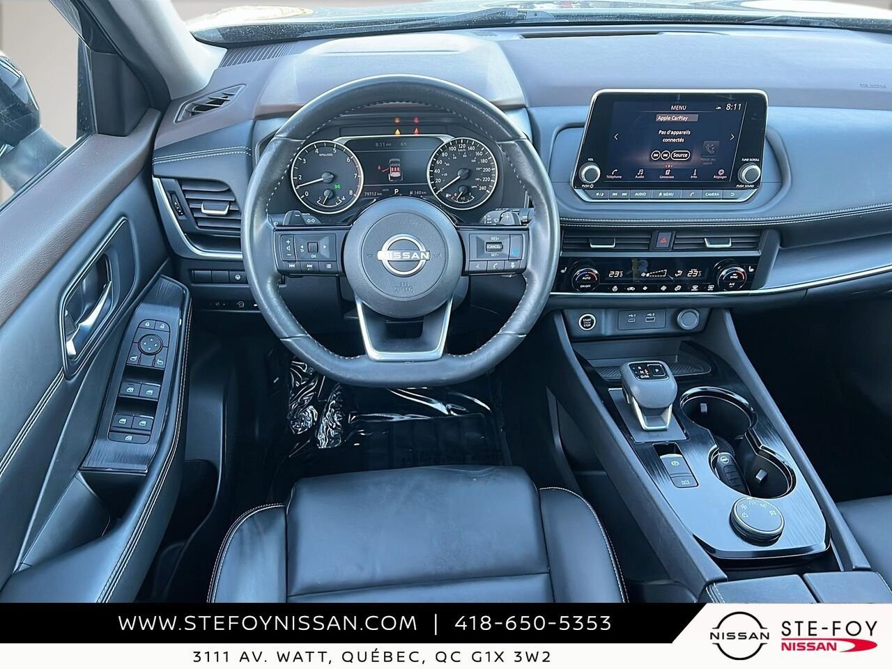 2023 Nissan ROGUE SV TI MIDNIGHT Black Ste-Foy - photo #13