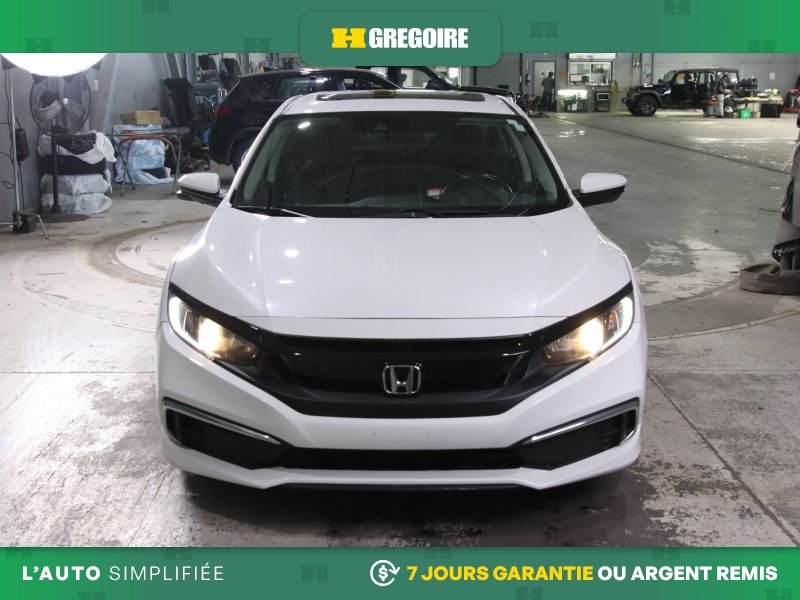 2021 Honda Civic White Laval - photo #1