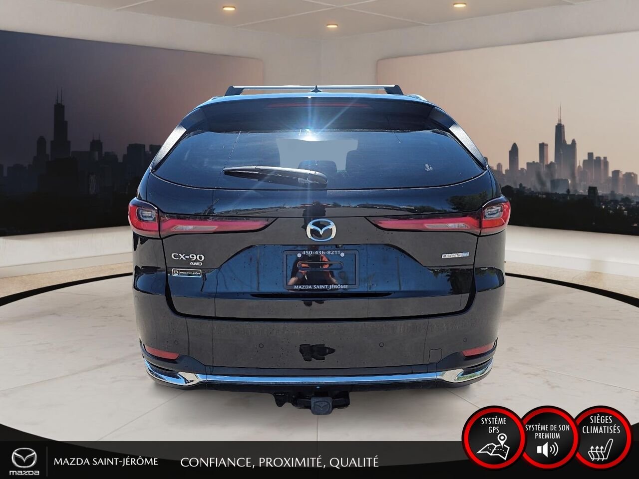 2024 Mazda CX-90 hybride rechargeable Black Sainte-Agathe-des-Monts - photo #6