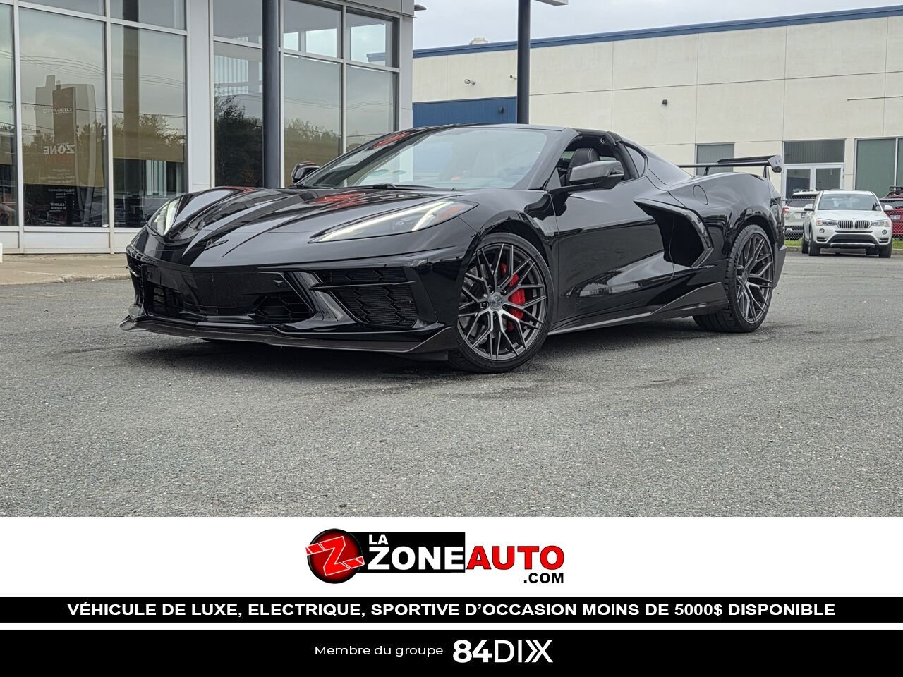Chevrolet Corvette Stingray 2LT 2020 Noir Granby - photo #0