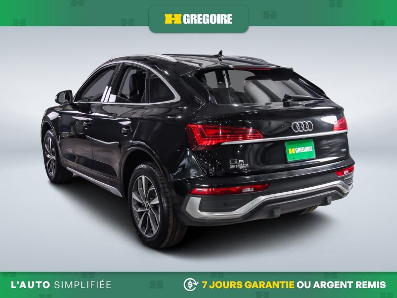 Audi Q5 Progressiv AWD AUTO A/C MAGS CUIR TOIT NAV CAM REC 2022 Noir