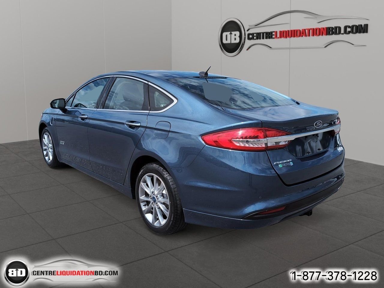 2018 Ford Fusion Energi SE ENERGI | A8539 Blue Granby - photo #7