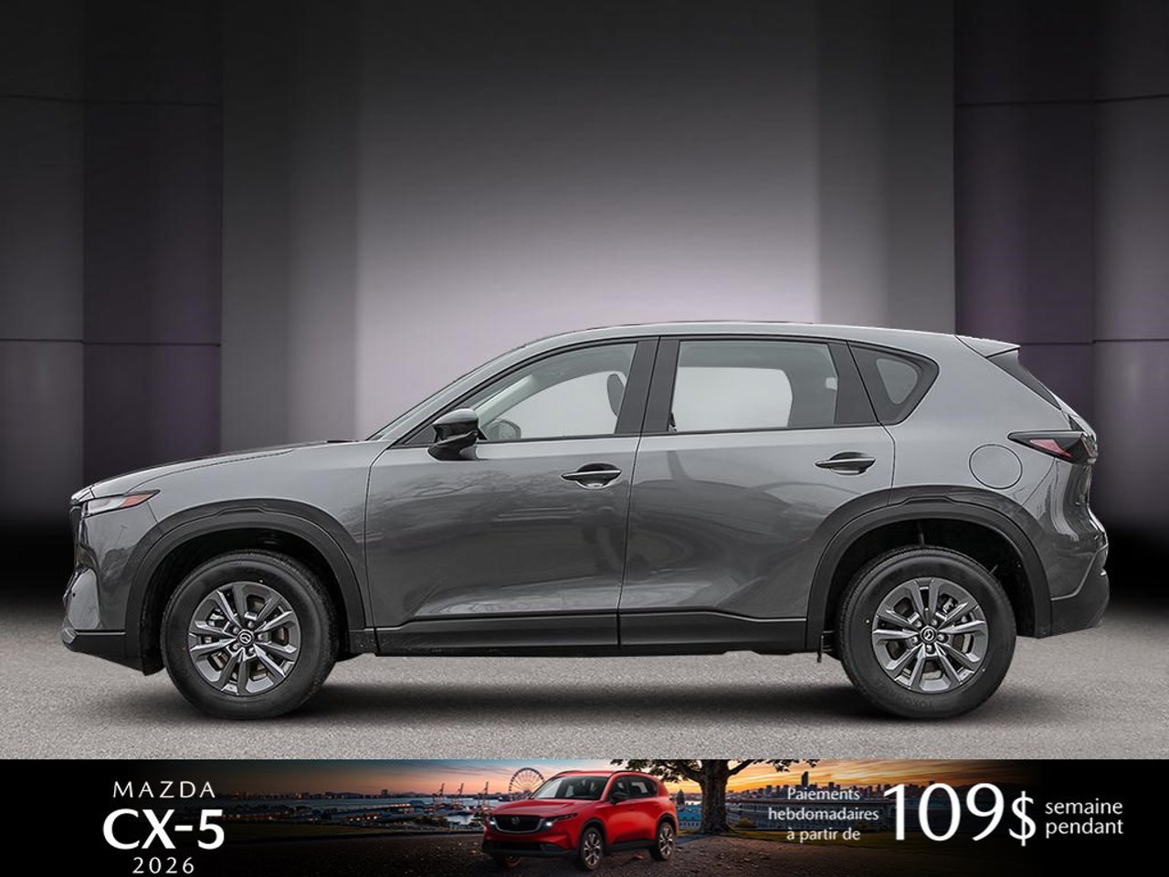2026 Mazda CX-5 JM3KMAHA0T0213560 Machine Grey Metallic Mirabel - photo #2