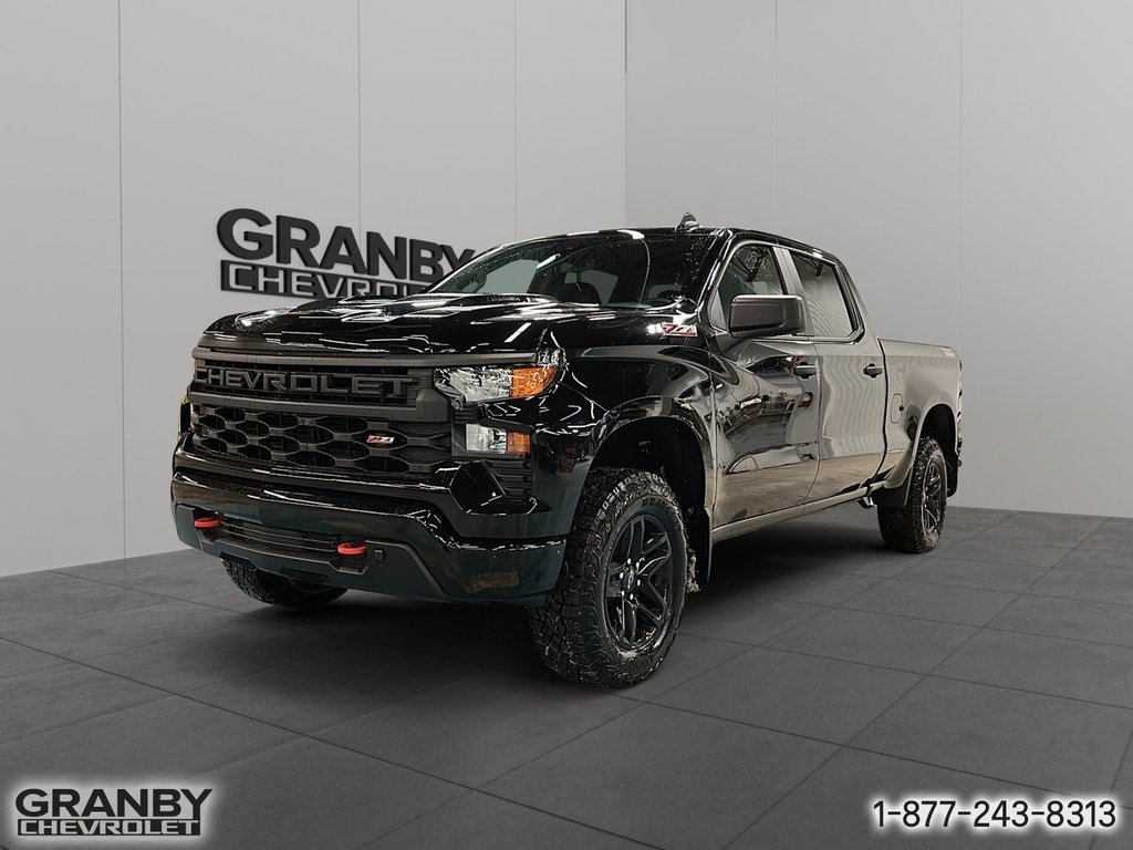 2026 CHEVROLET Silverado 1500 K1500 SILVERADO CREW CAB CUSTOM TRAIL BOSS STD/BOX (2CX) | 26-1088 STERLING GREY METALLIC Granby - photo #0