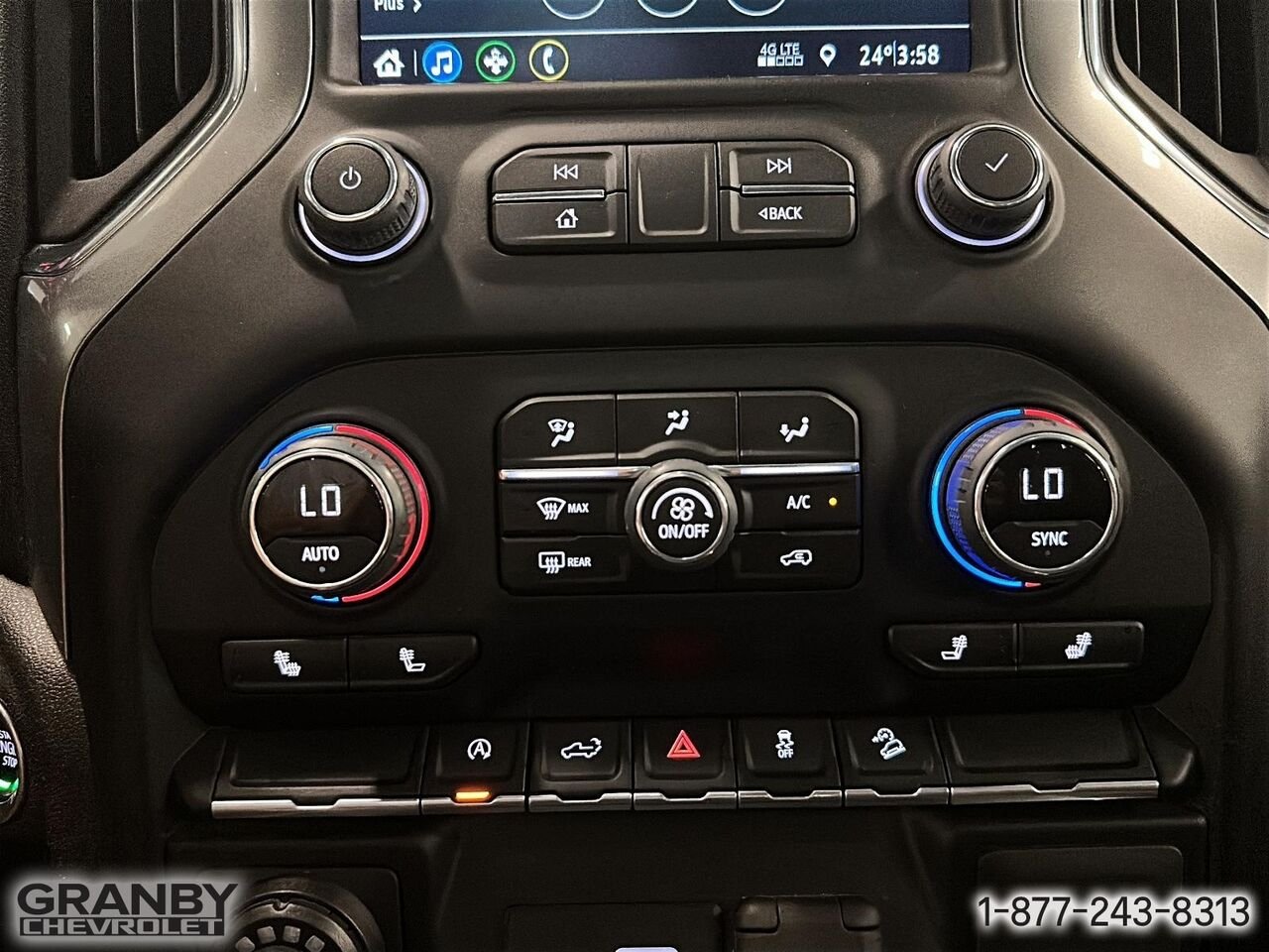Chevrolet Silverado 1500 LTD LT Trail Boss CREWCAB DIESEL BOITE 6.6 | 25-1110A 2022 Blanc Granby - photo #17