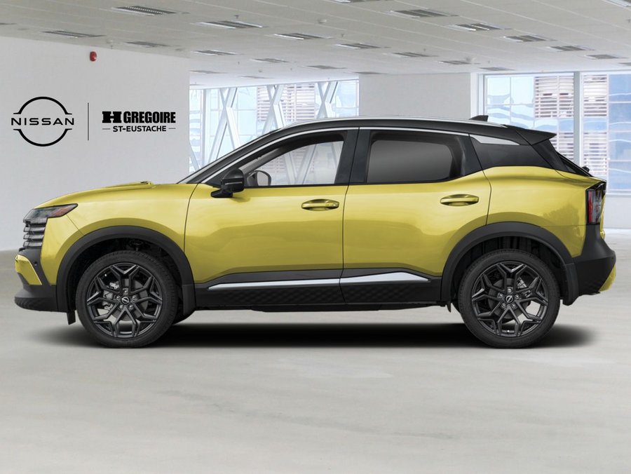 Nissan Kicks 2027 2027 Jaune yuzu métallisé/Noir intense