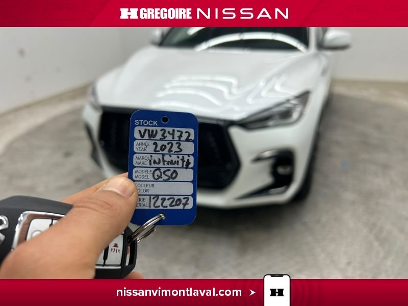 Infiniti QX50 VW3472 | Sport Touring AWD CAMERA BLUETOOTH 2023 Blanc Laval - photo #22