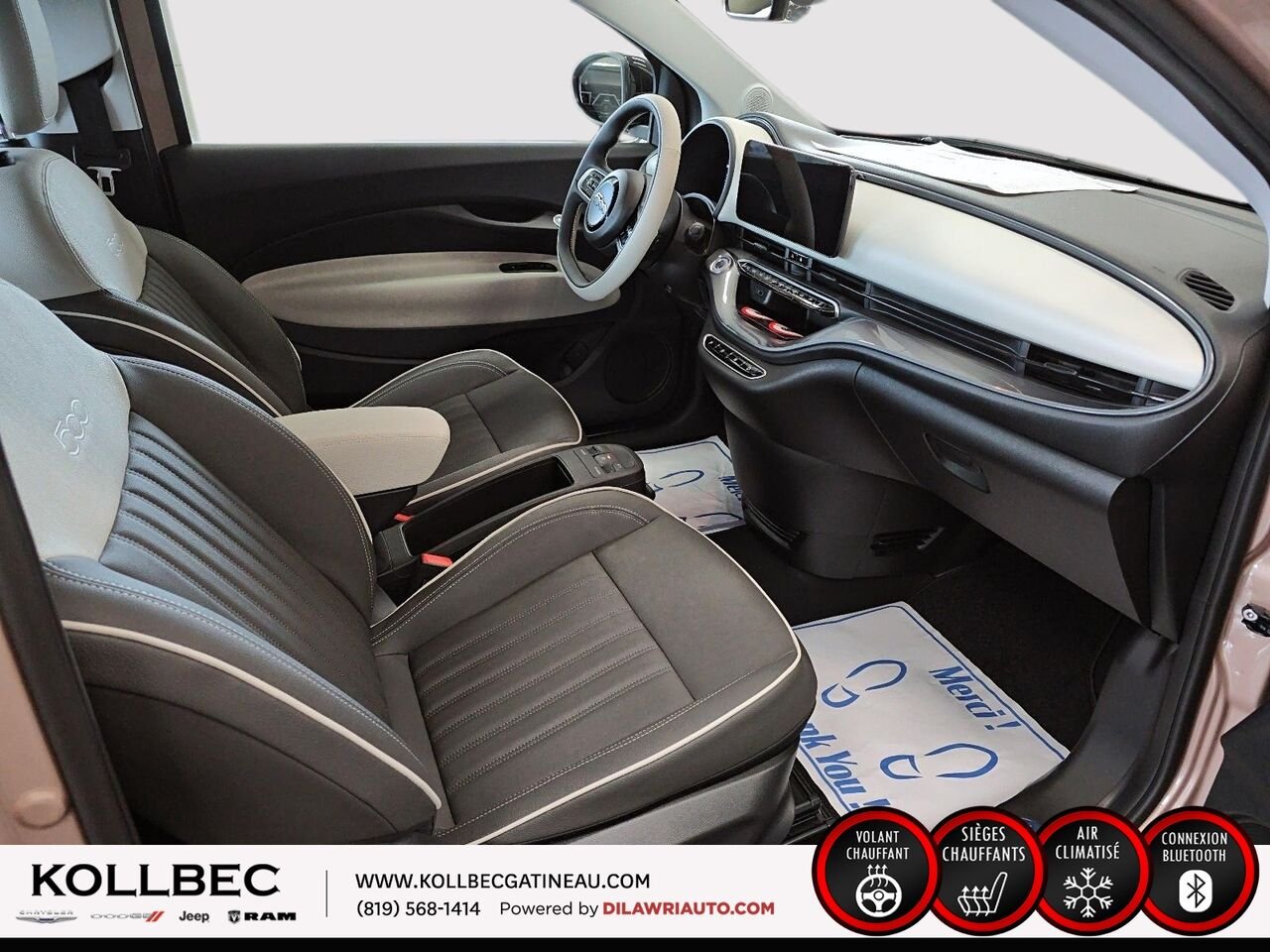2026 FIAT 500e 261910 | Icona TA Rose Gold Gatineau - photo #19